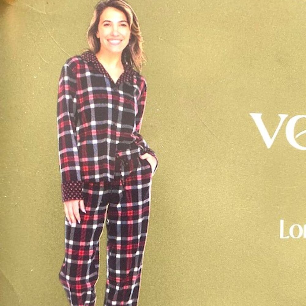 NEW Vera Bradley 2pc Pajama Set Women size Small 100% Cotton - Picture 3 of 6